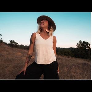 Cotton flower clothing organic top